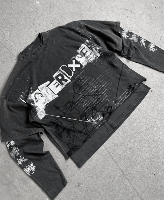 1of1 double layer OVERDXSE LONGSLEEVE size S