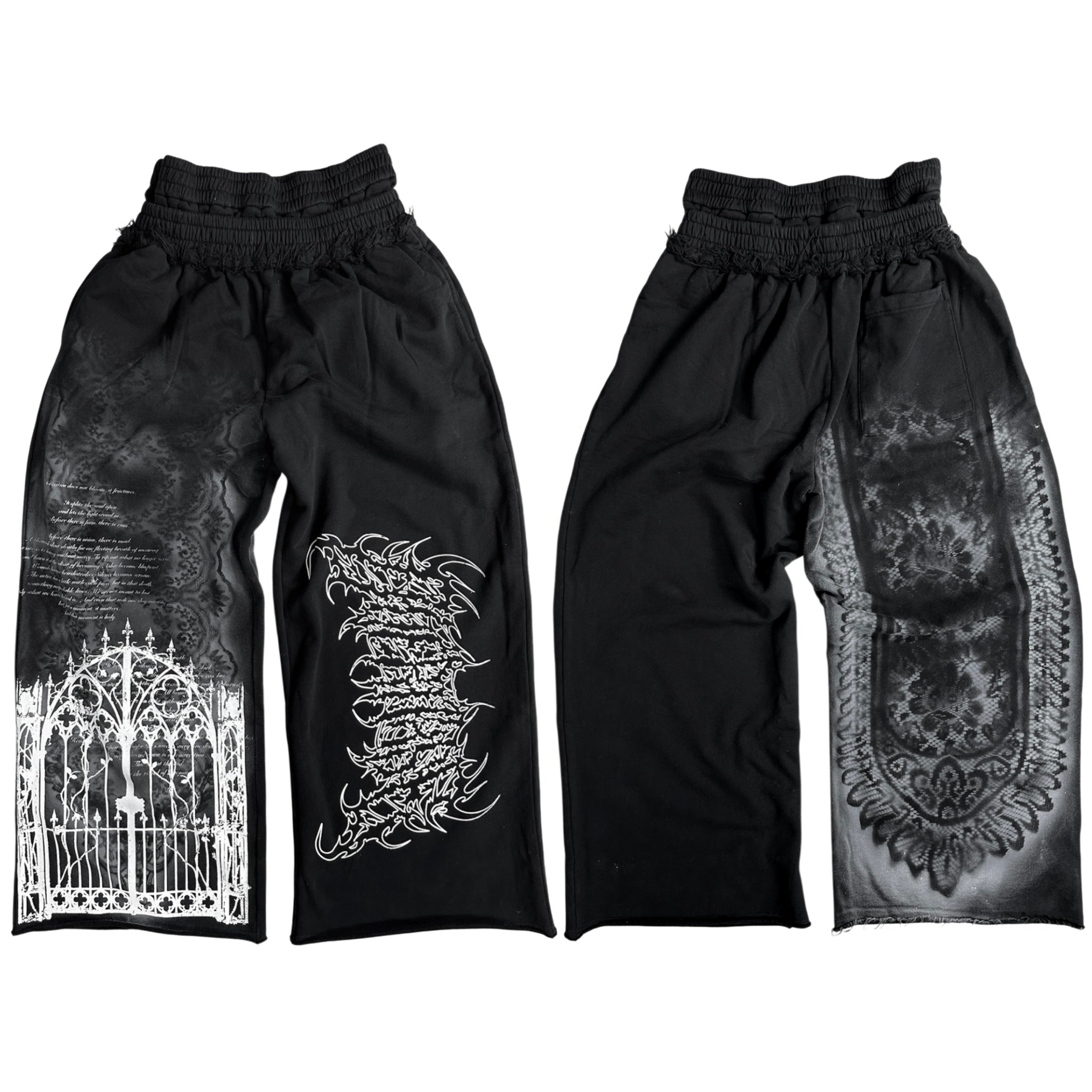 1of1 double waist OVERDXSE SWEATPANTS size XL