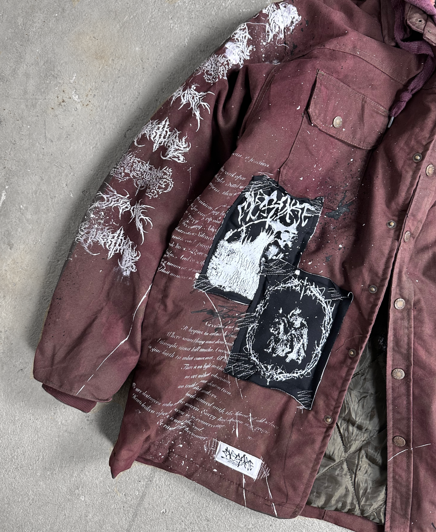 1of1 vintage OVERDXSE DICKIES JACKET size XL