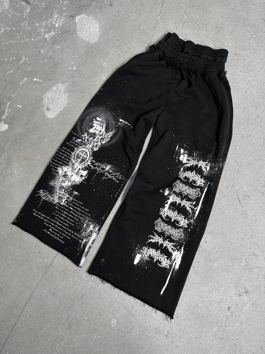 1of1 double waist OVERDXSE SWEATPANTS size S