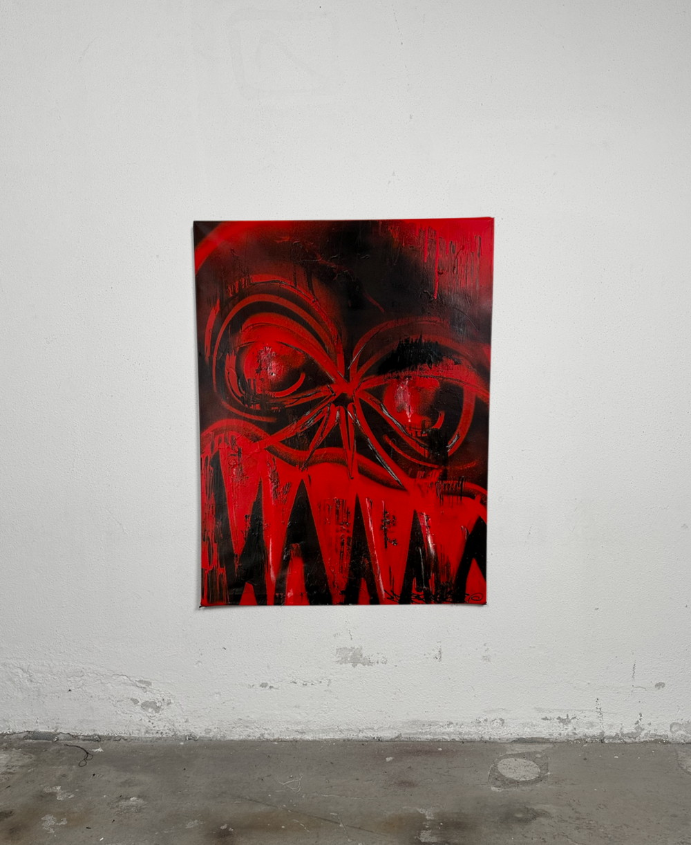 „NOCTURNAL RAGE“ original canvas 60x80cm