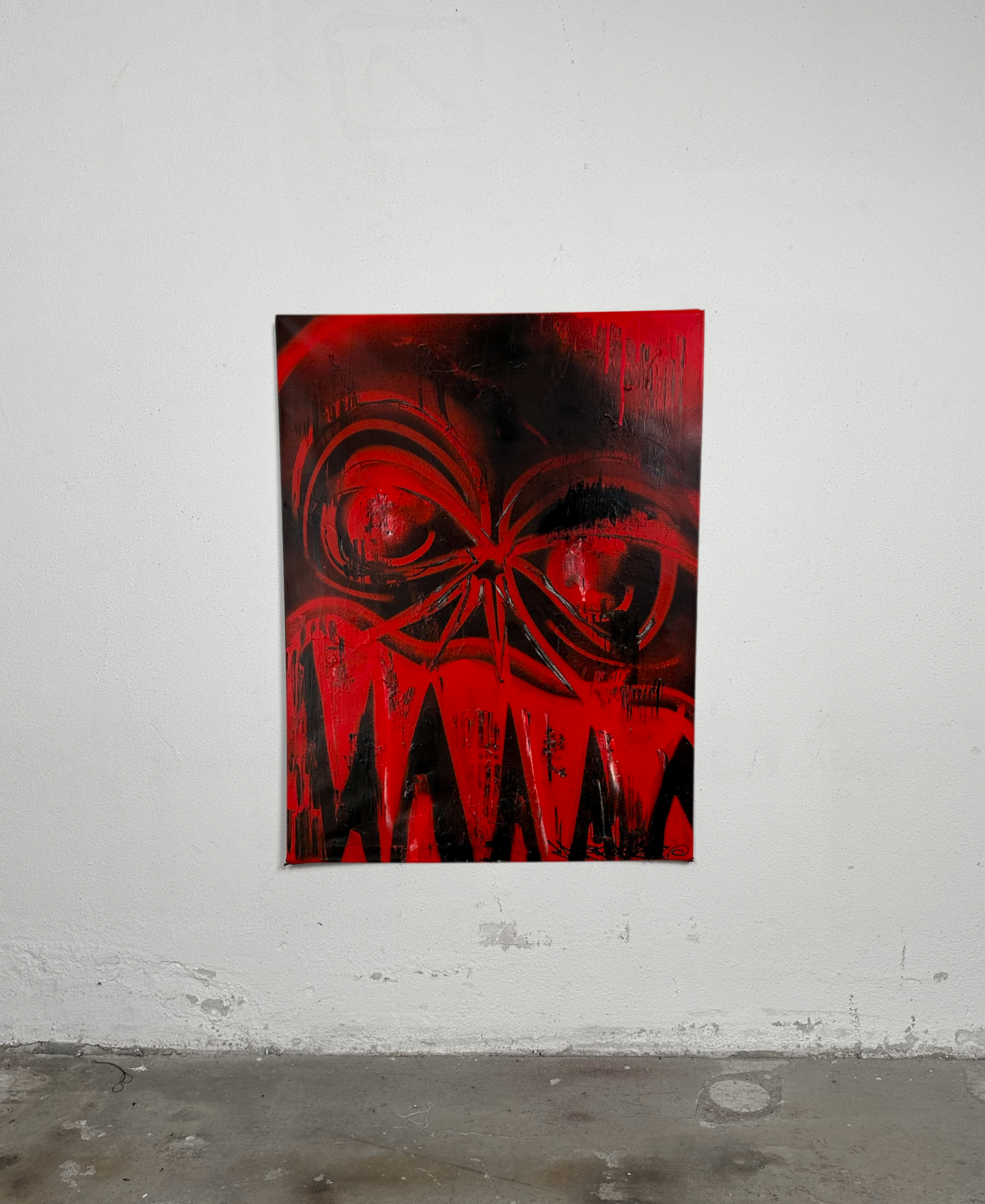 „NOCTURNAL RAGE“ original canvas 60x80cm