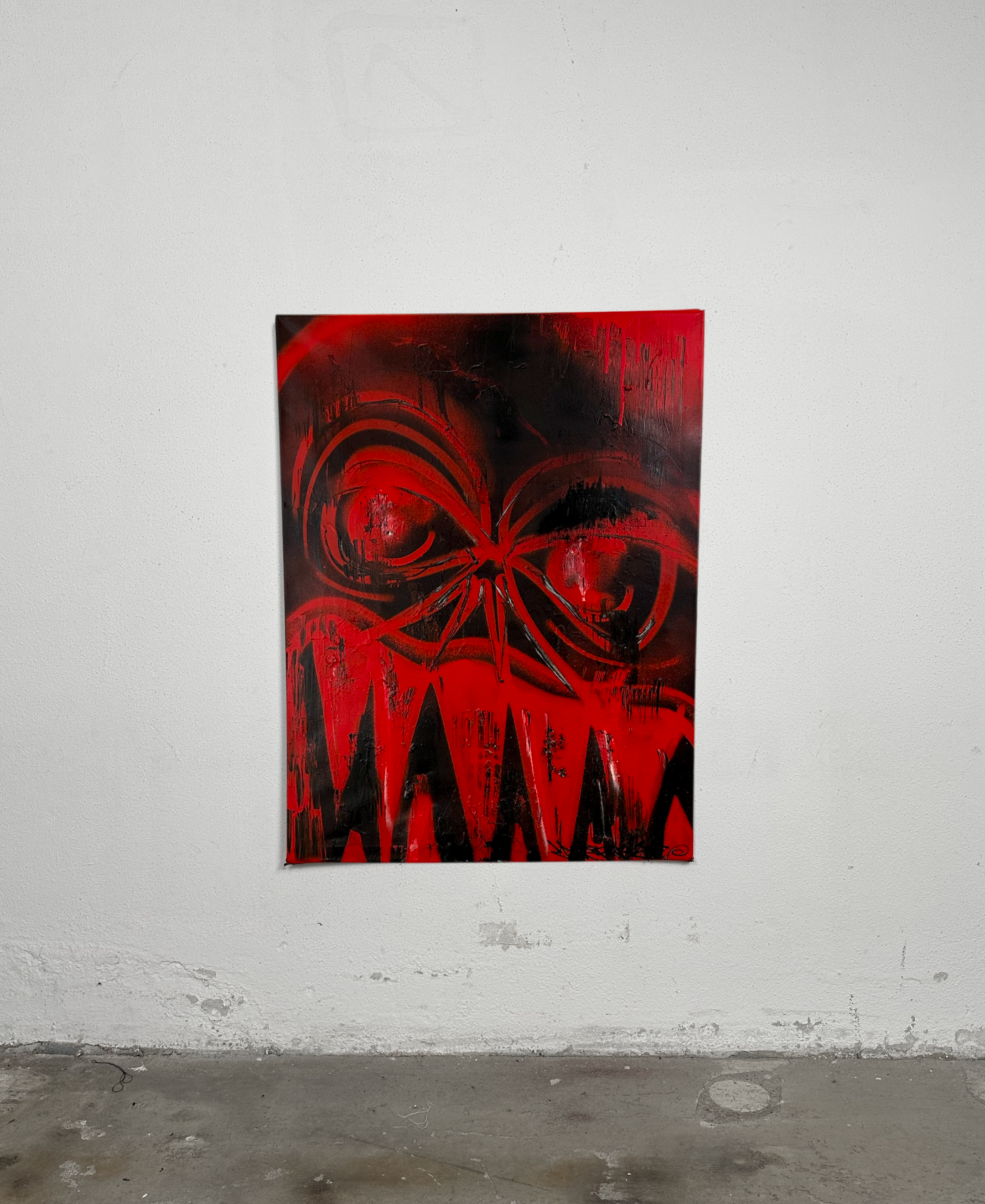 „NOCTURNAL RAGE“ original canvas 60x80cm