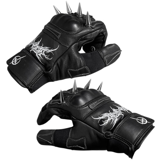 Limited spiked OVERDXSE MOTO GLOVES all sizes