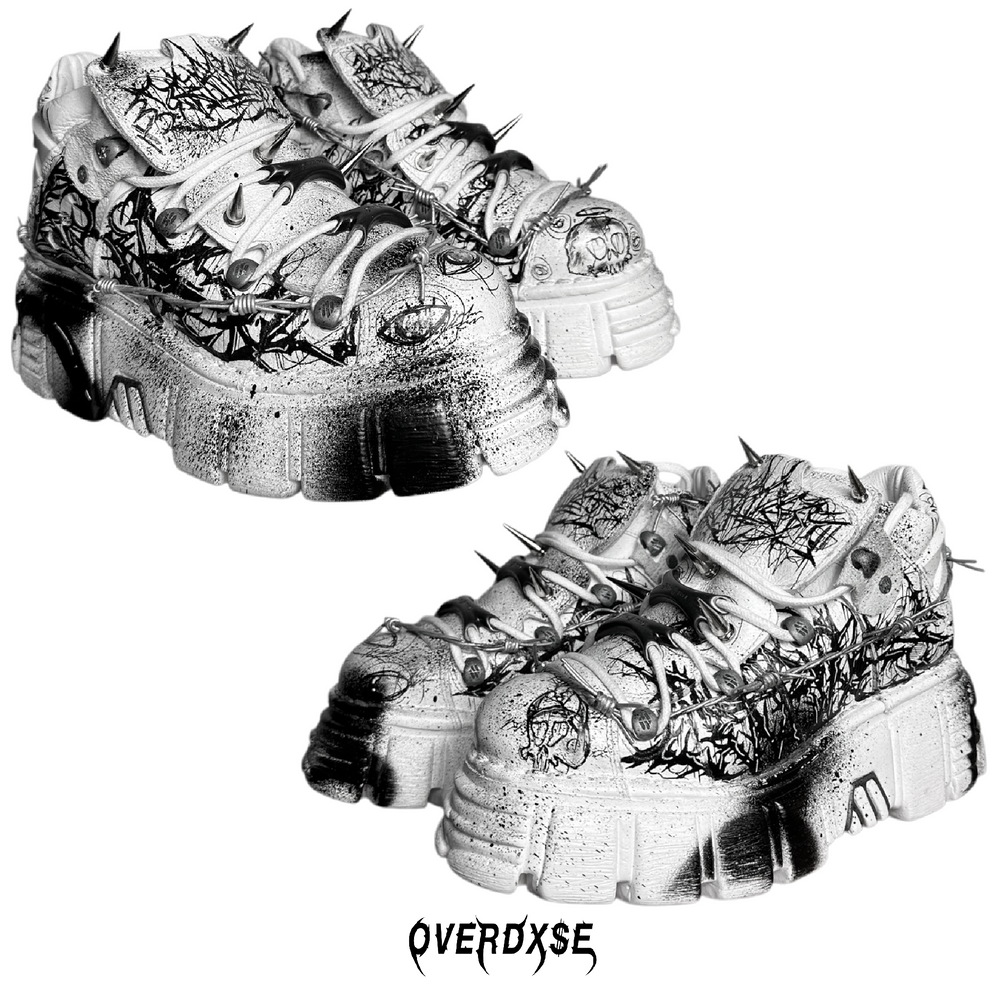 1of1 OVERDXSE / NEW ROCK SPIKE STOMPERS EU38