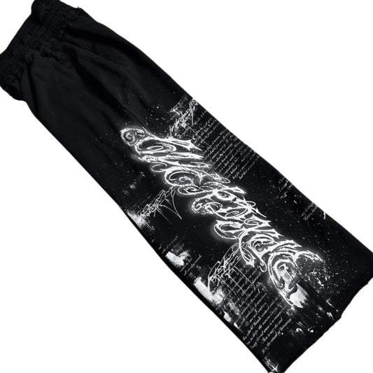 1of1 double waist OVERDXSE SWEATPANTS size L