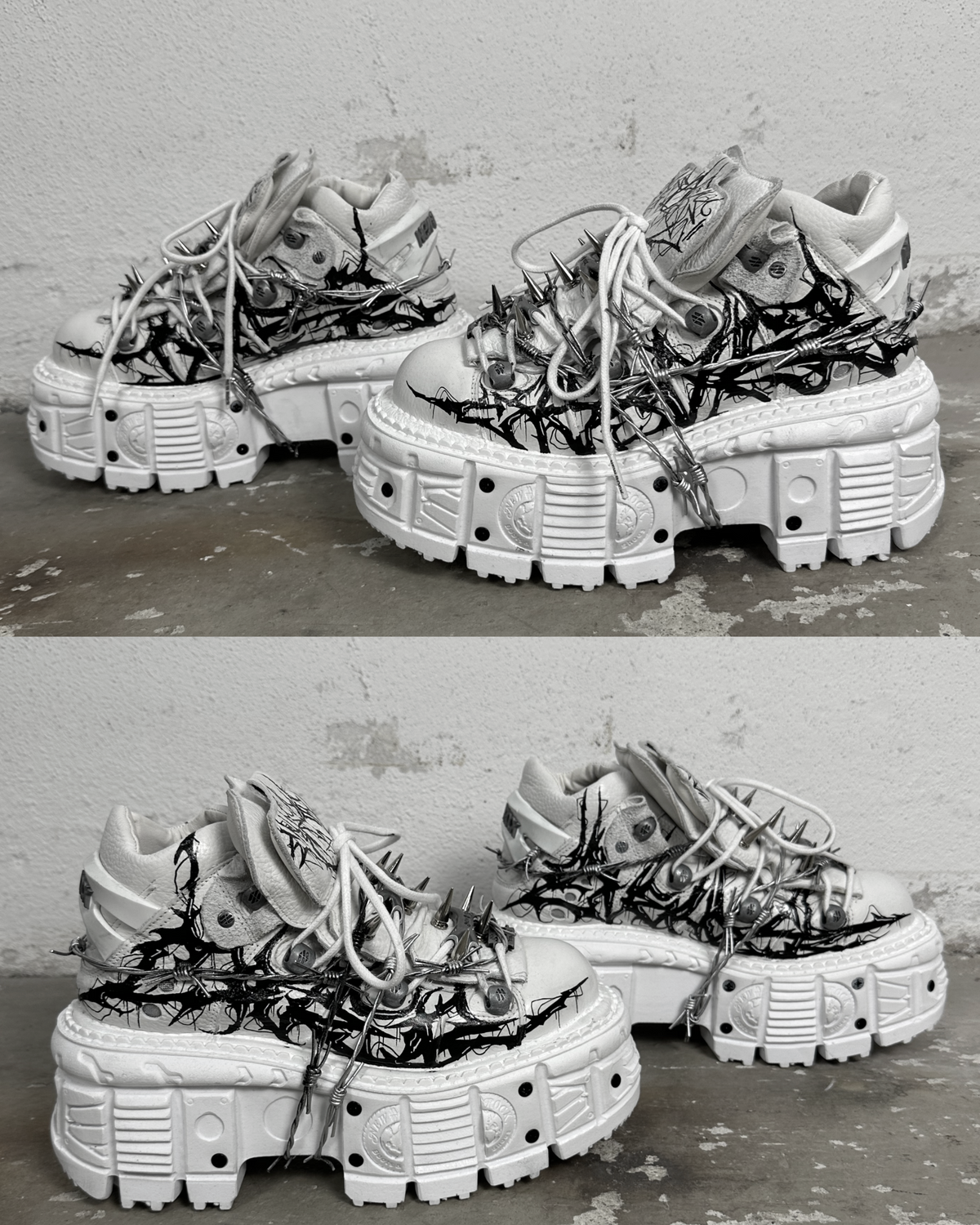 1of1 OVERDXSE / NEW ROCK SPIKE STOMPERS size EU42