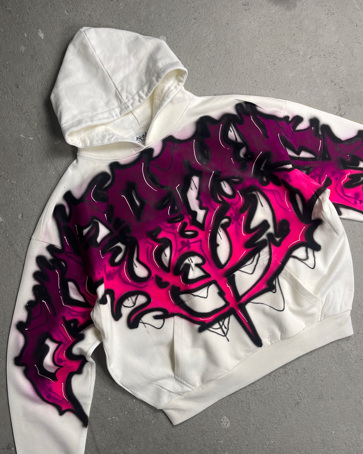 1of1 OVERDXSE AIRBRUSH HOODIE size XL