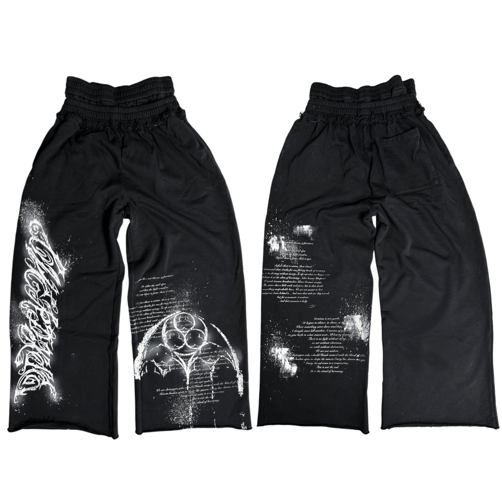 1of1 double waist OVERDXSE SWEATPANTS size L