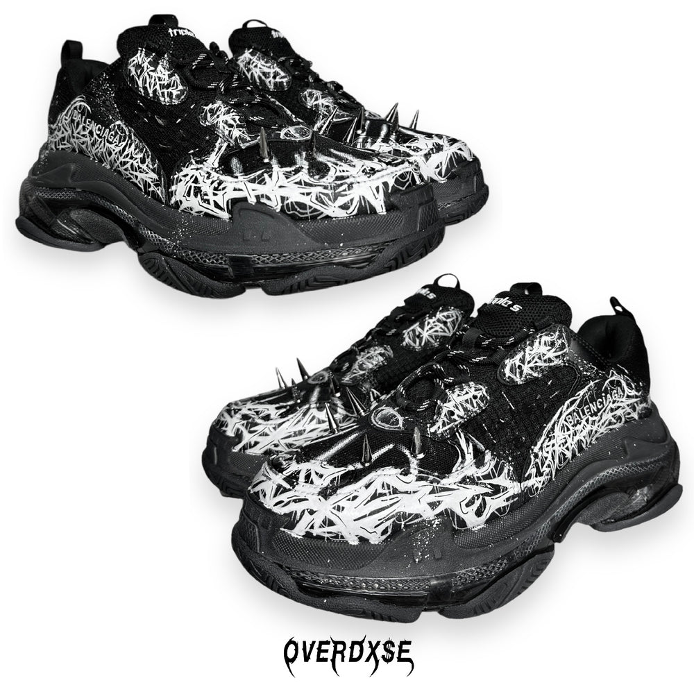 1of1 OVERDXSE / BALENCIAGA TRIPLE S sneaker EU44