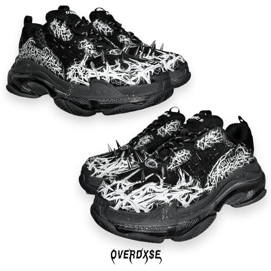 1of1 OVERDXSE / BALENCIAGA TRIPLE S sneaker EU44