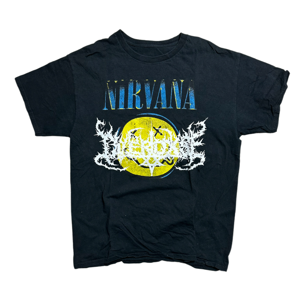 1of1 upcylced OVERDXSE / NIRVANA SHIRT size M/L