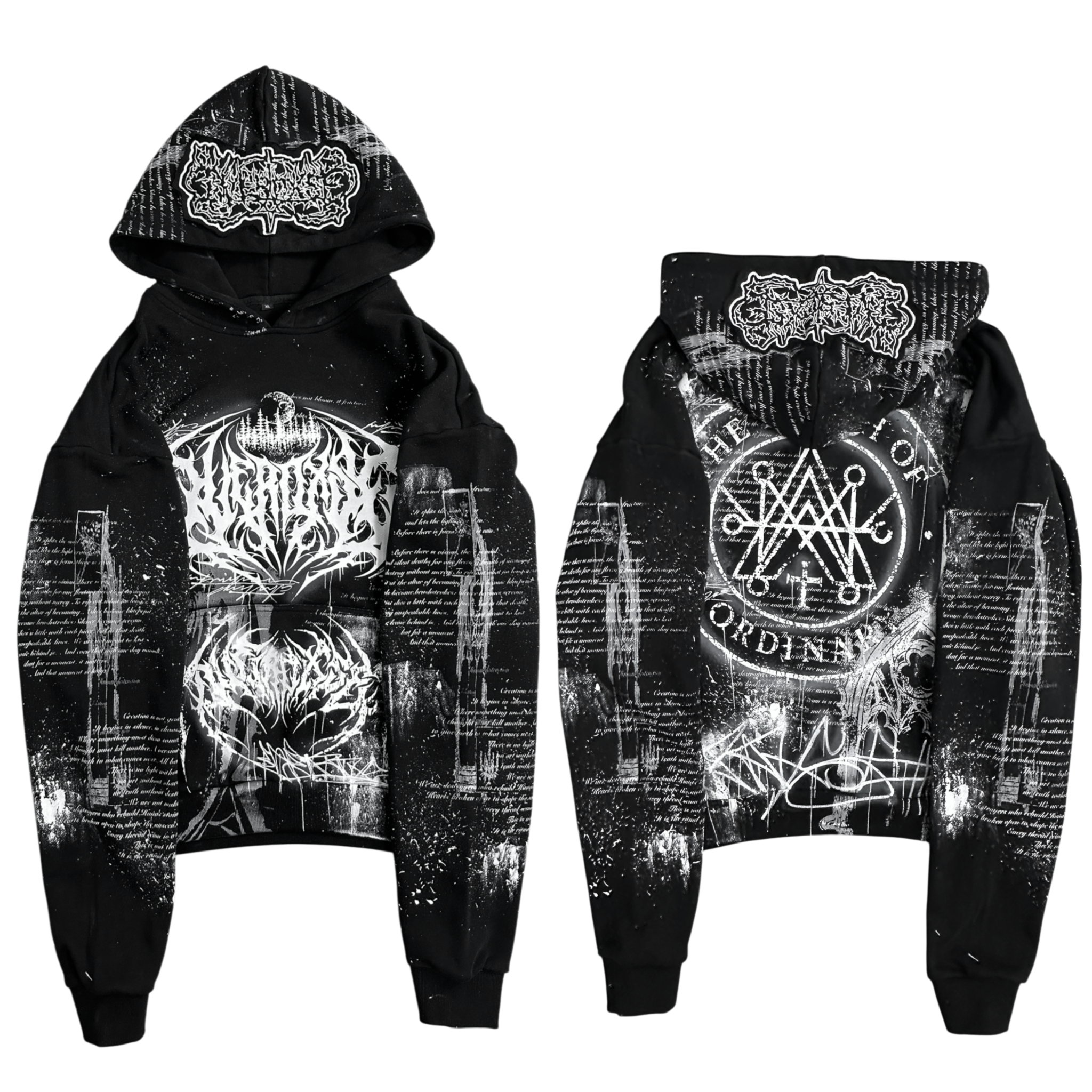 1of1 OVERDXSE RELIC HOODIE size XL