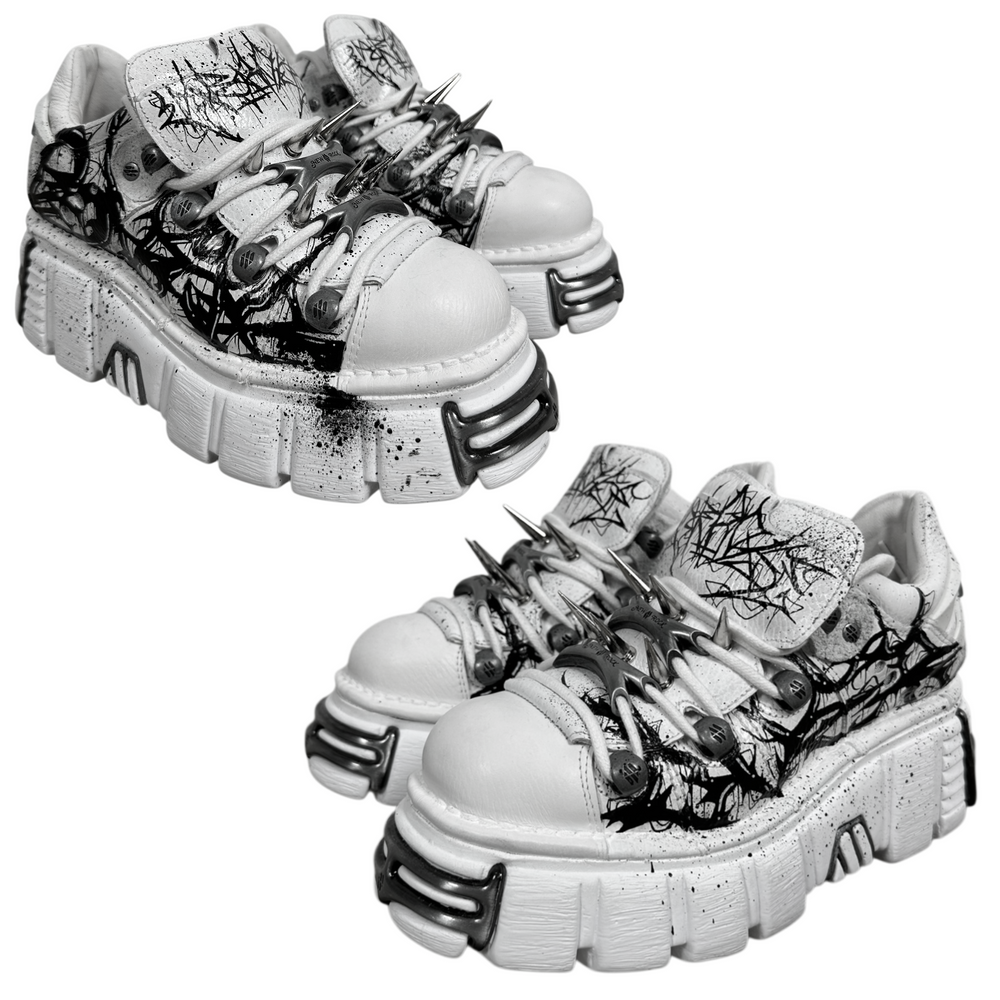 1of1 OVERDXSE / NEW ROCK SPIKE STOMPERS EU38