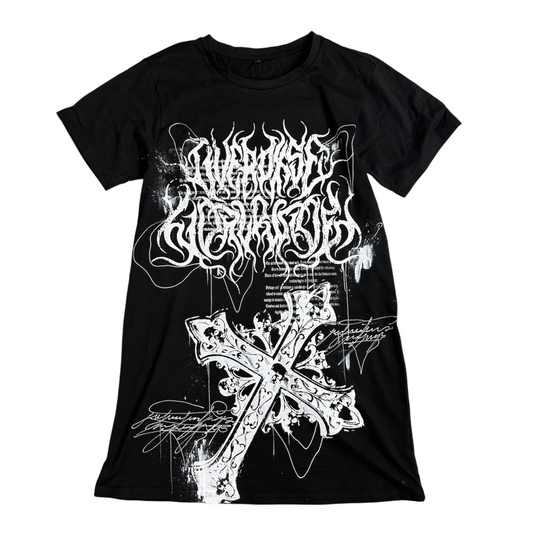 1of1 OVERDXSE „SKULL-CROSS“ DRESS Size M