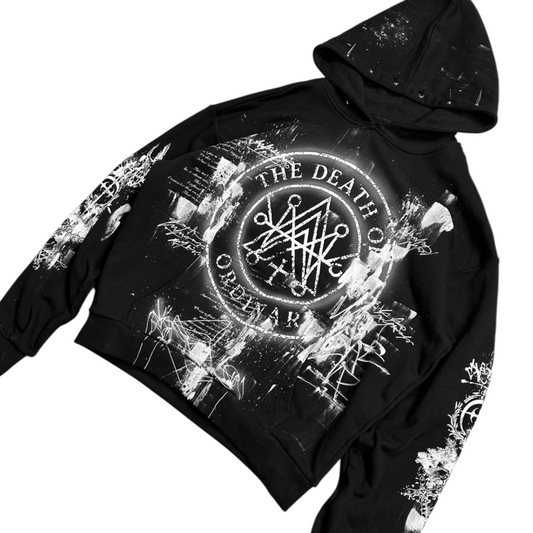 1of1 spiked OVERDXSE HOODIE size XL