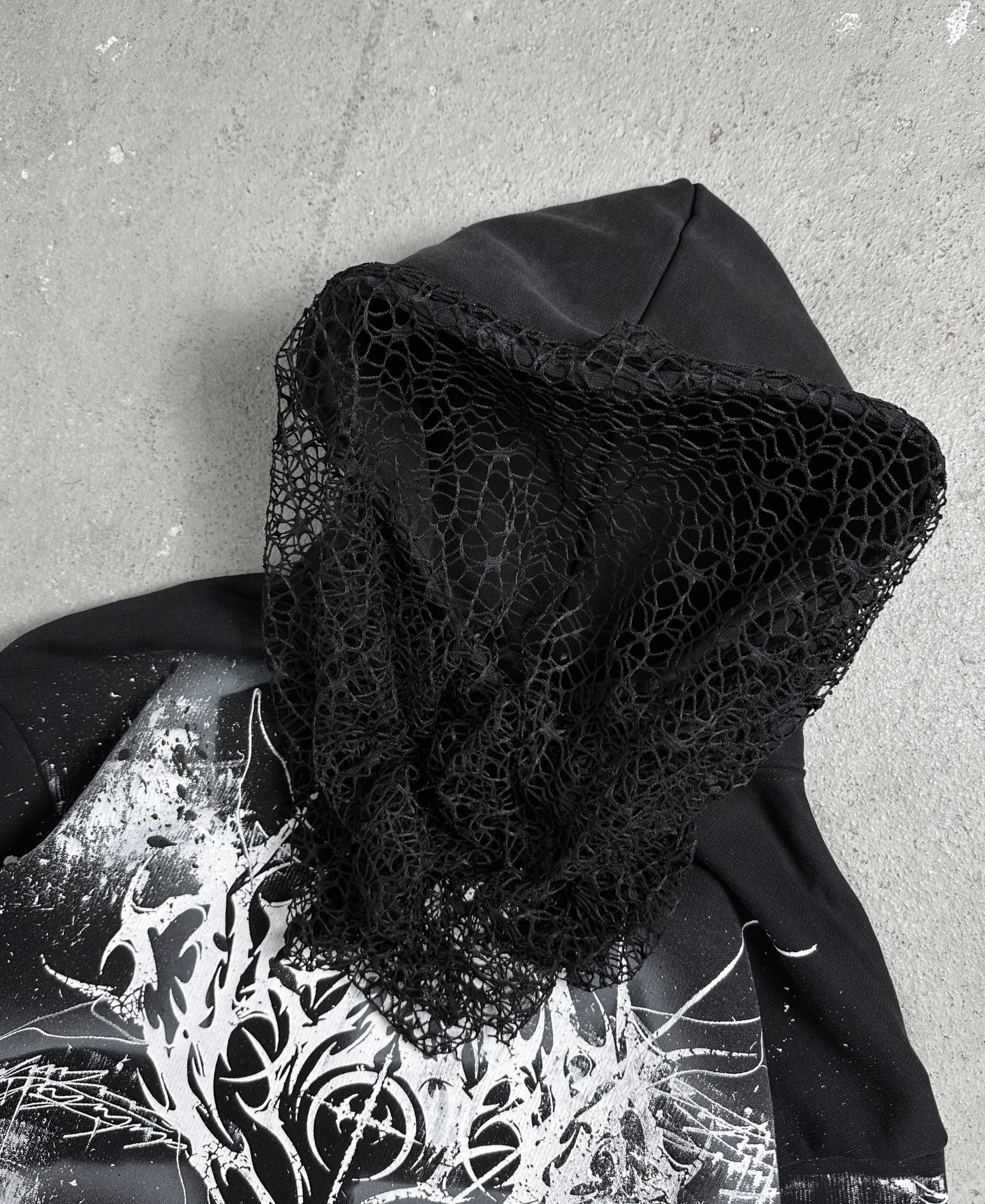 1of1 OVERDXSE HOLLOW HOODIE size M