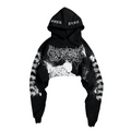 1of1 cropped OVERDXSE HOODIE size S