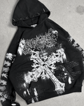 1of1 spiked OVERDXSE HOODIE size XL