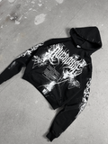 1of1 spiked OVERDXSE HOODIE size S