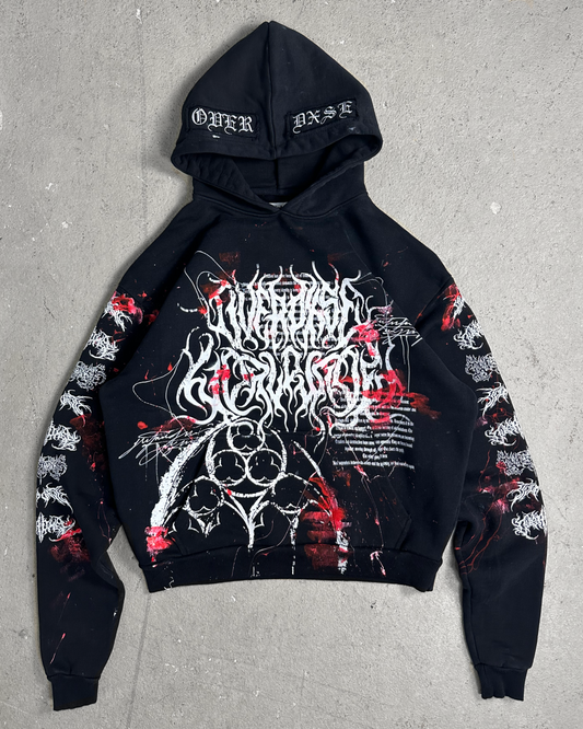 1of1 BLOODY OVERDXSE HOODIE size M