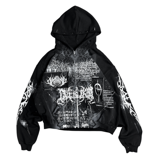 1of1 spiked OVERDXSE ZIPPER size M