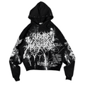 1of1 spiked OVERDXSE HOODIE size L