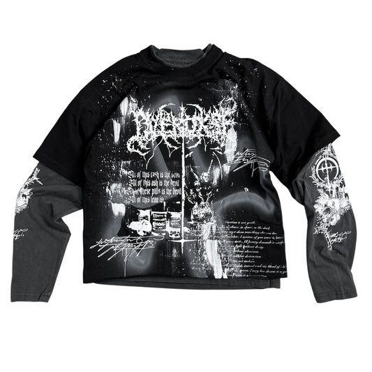 1of1 double layer OVERDXSE LONGSLEEVE size S