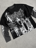1of1 double layered OVERDXSE LONGSLEEVE size S