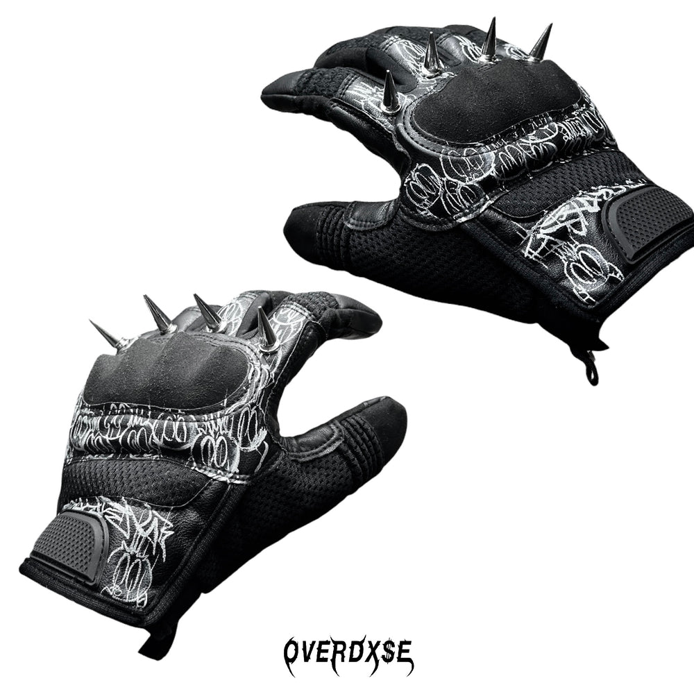 1of1 spiked OVERDXSE GLOVES size XL