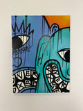 1of1 „FACE YOUE FEAR“ original canvas 60x80cm