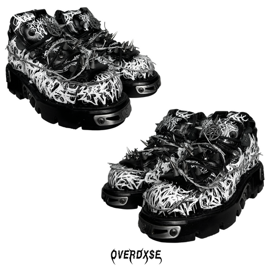 1of1 OVERDXSE X NEW ROCK SPIKE STOMPERS EU42