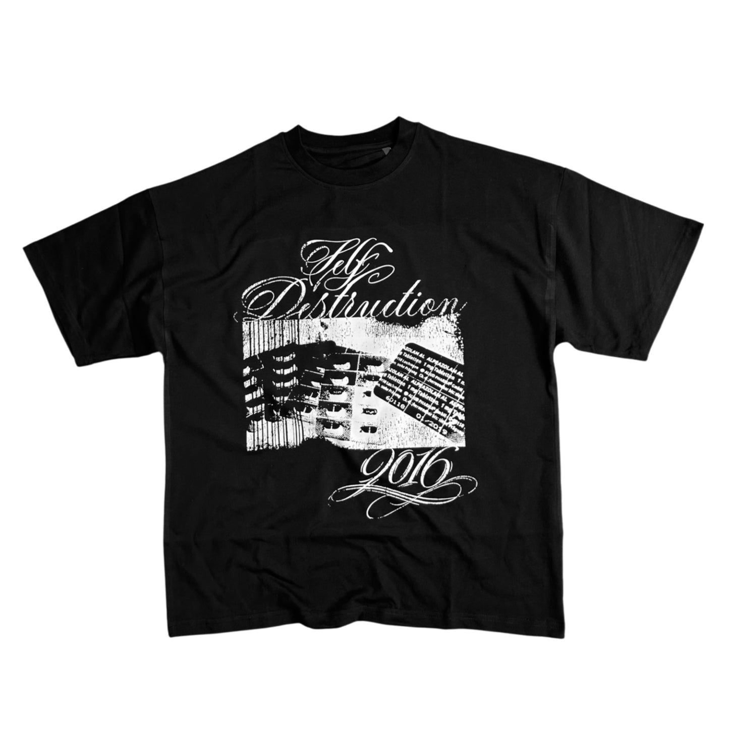 OVERDXSE „SELFDESTRUCTION2016“ SHIRT all sizes