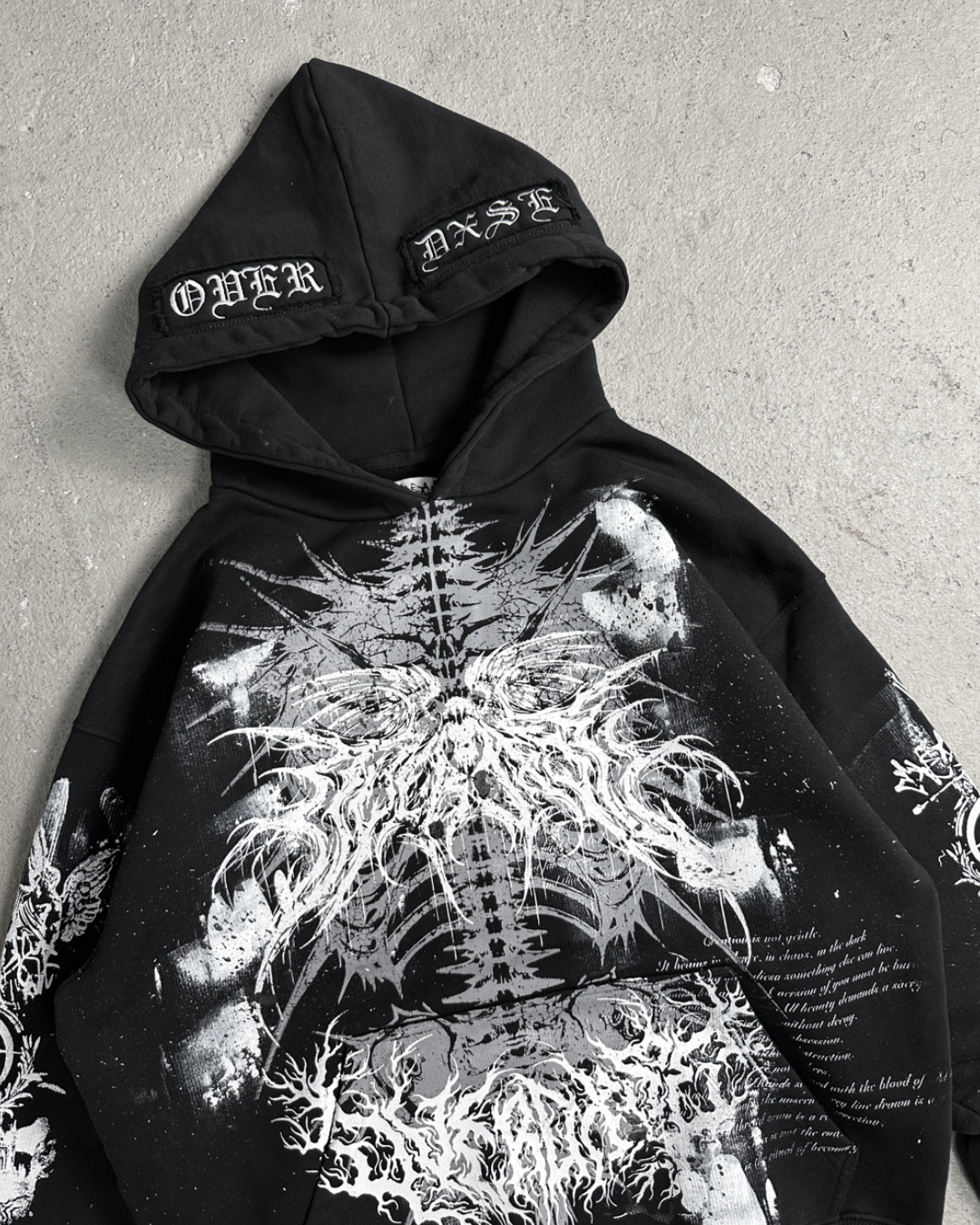 1of1 OVERDXSE CORPSE HOODIE size M