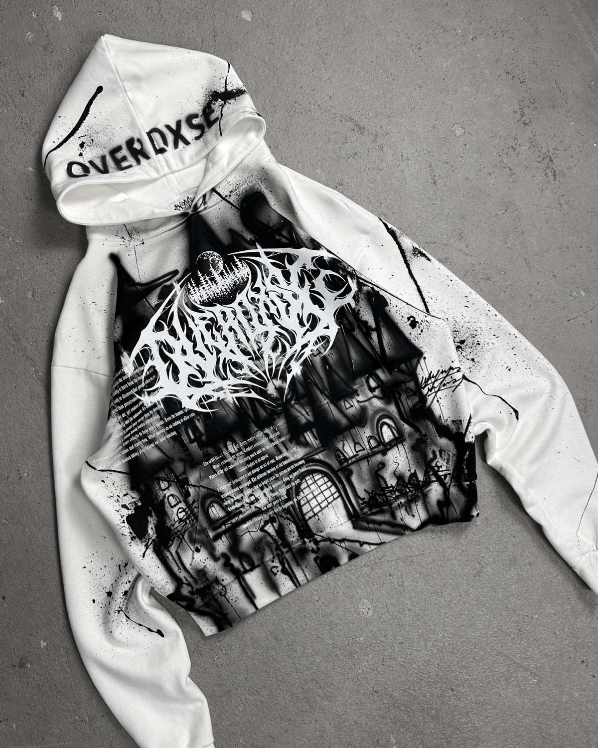 1of1 OVERDXSE CASTLE HOODIE size S