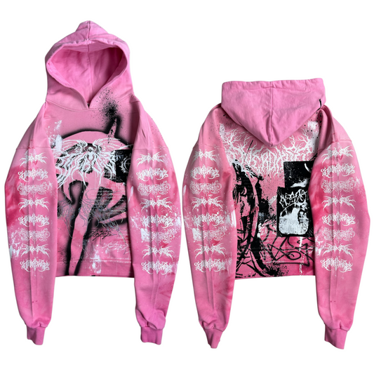 1of1 OVERDXSE RHINESTONE HOODIE size M