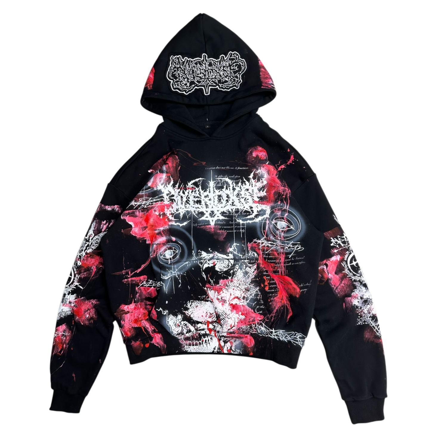 1of1 BLOODY OVERDXSE HOODIE size  L