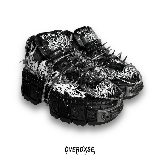 1of1 OVERDXSE NEW ROCK SPIKE STOMPERS EU43