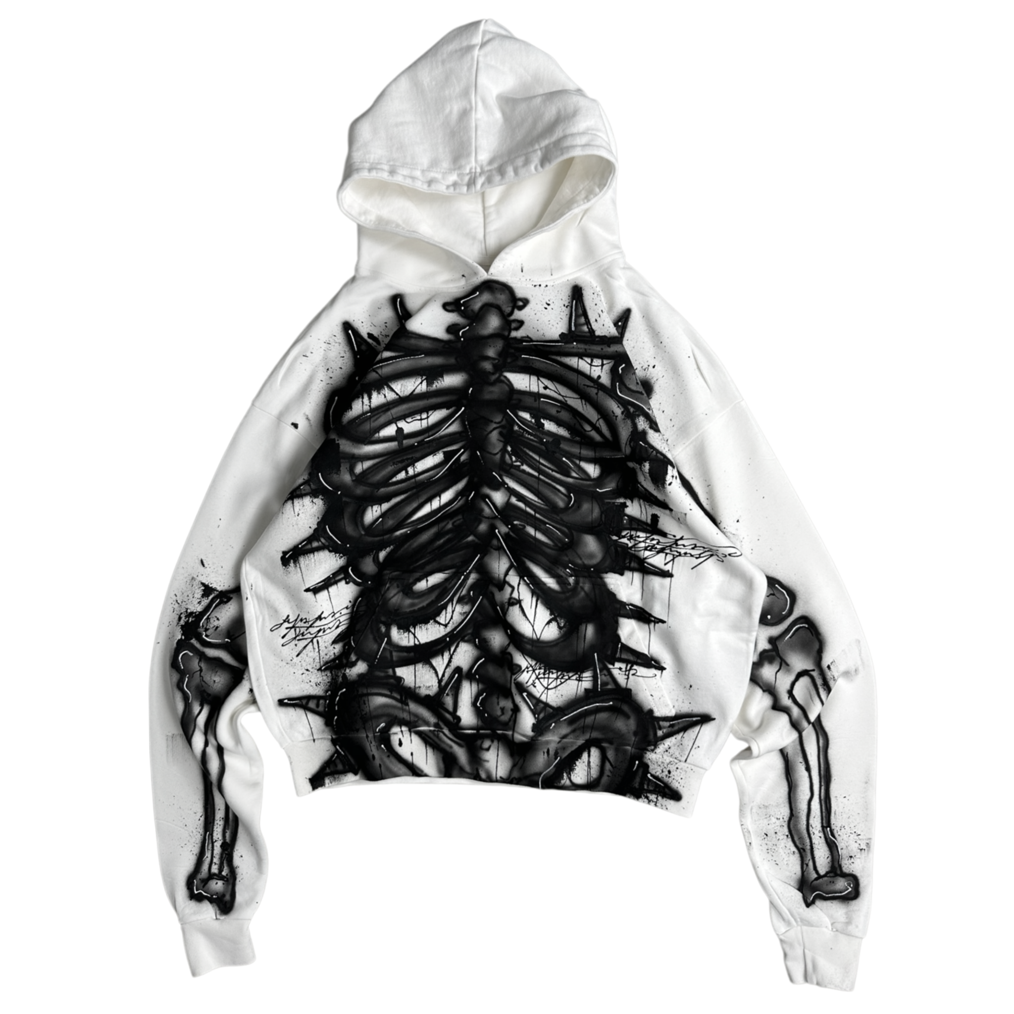 1of1 OVERDXSE AIRBRUSH HOODIE size M