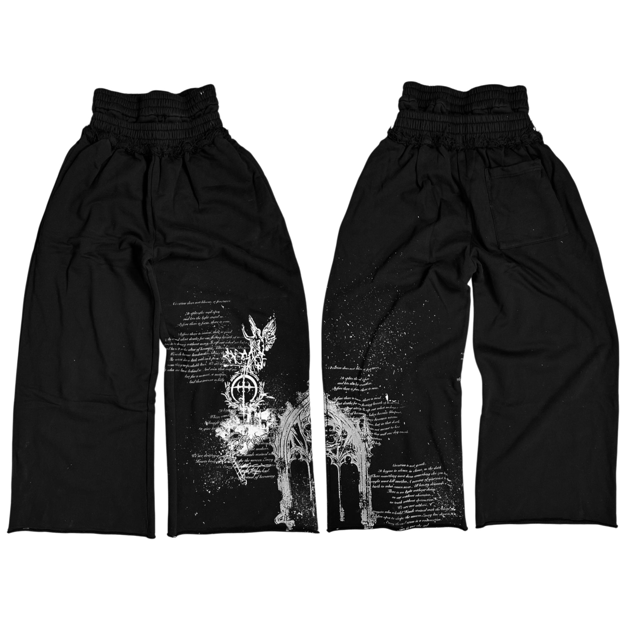 1of1 double waist OVERDXSE SWEATPANTS size S