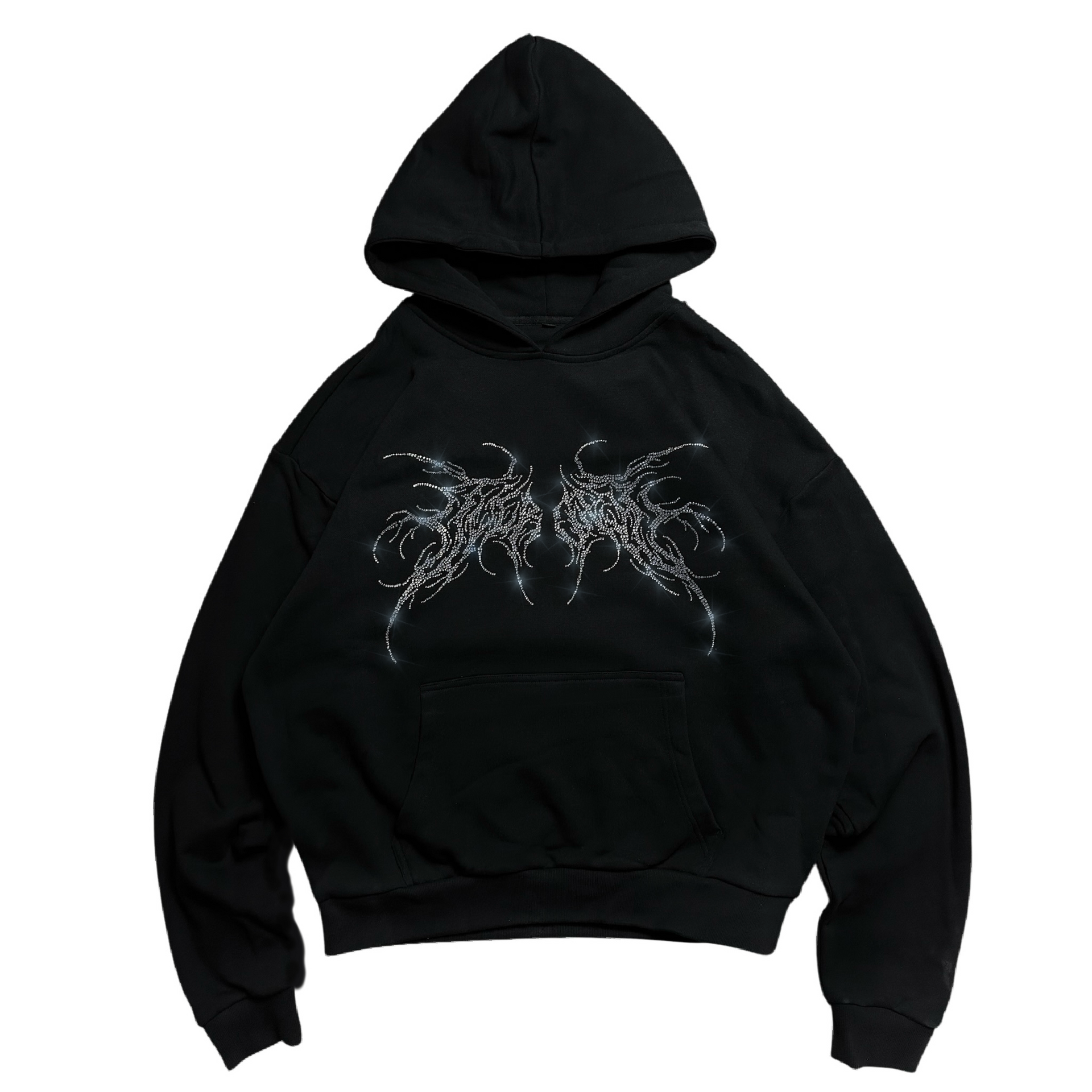 Limited OVERDXSE RHINESTONE LOGO HOODIE all sizes – OVERDXSE