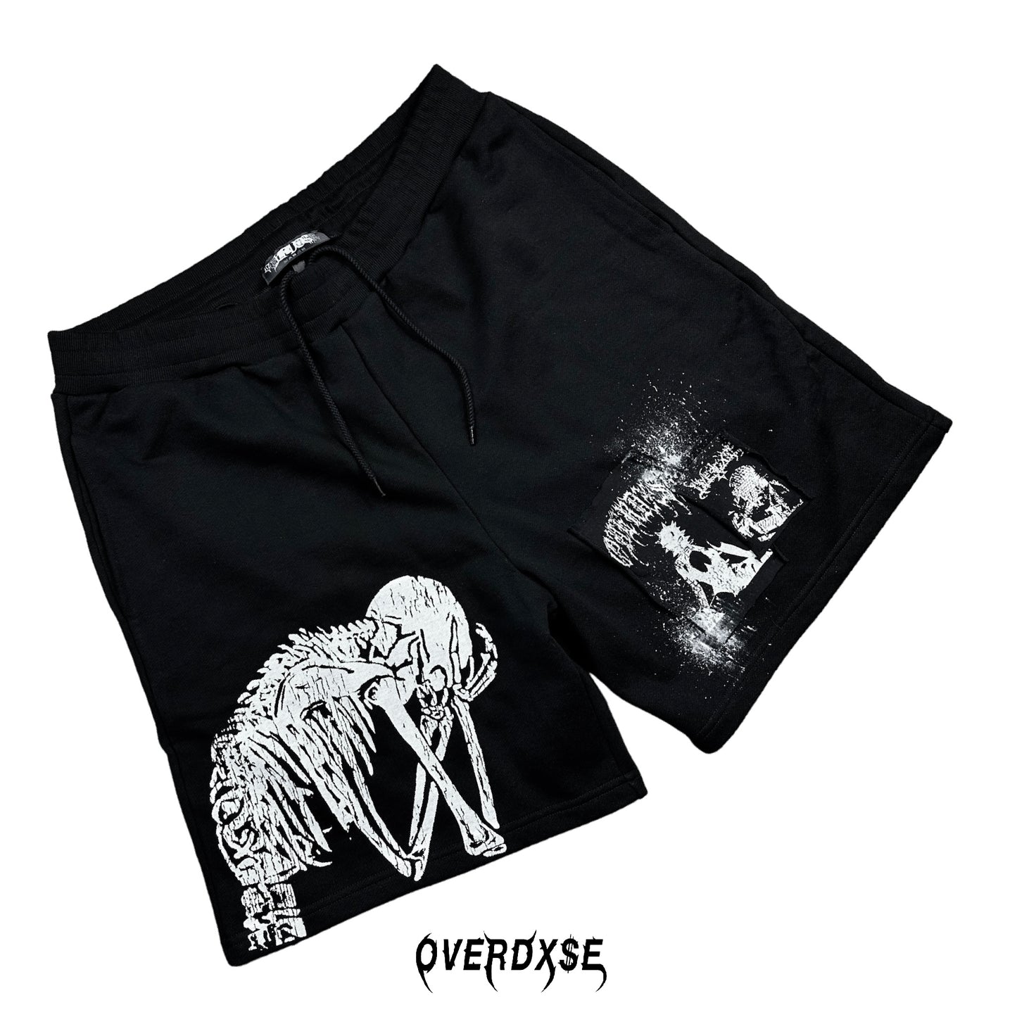 1of1 OVERDXSE SKELETON SHORTS Size XL