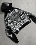 1of1 OVERDXSE SKULL HOODIE size M