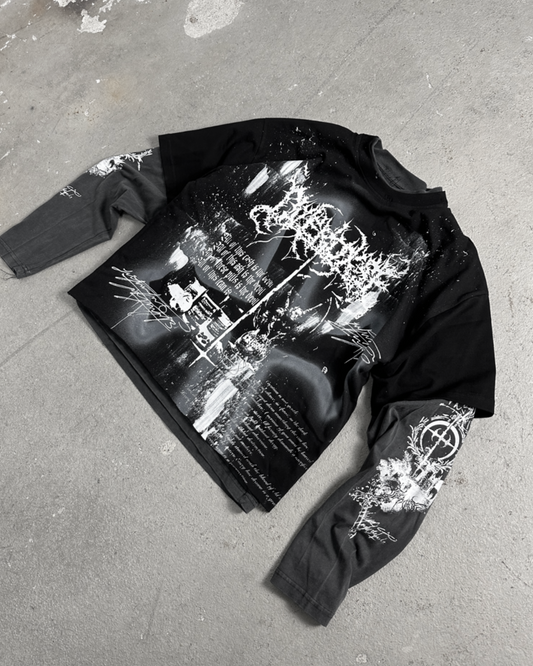 1of1 double layer OVERDXSE LONGSLEEVE size S