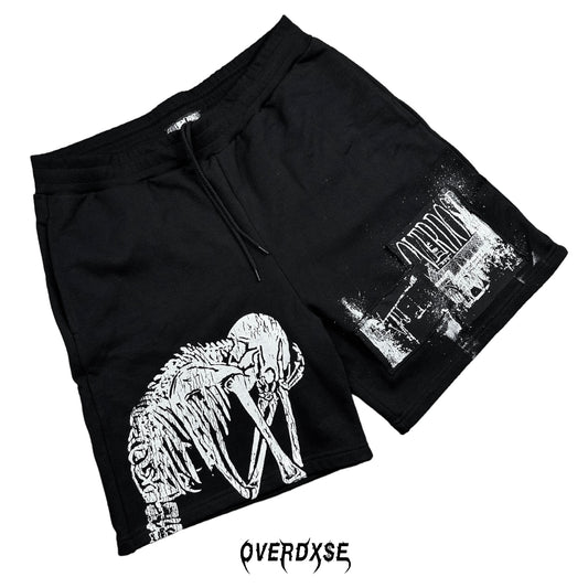 1of1 OVERDXSE SKELETON SHORTS Size XL