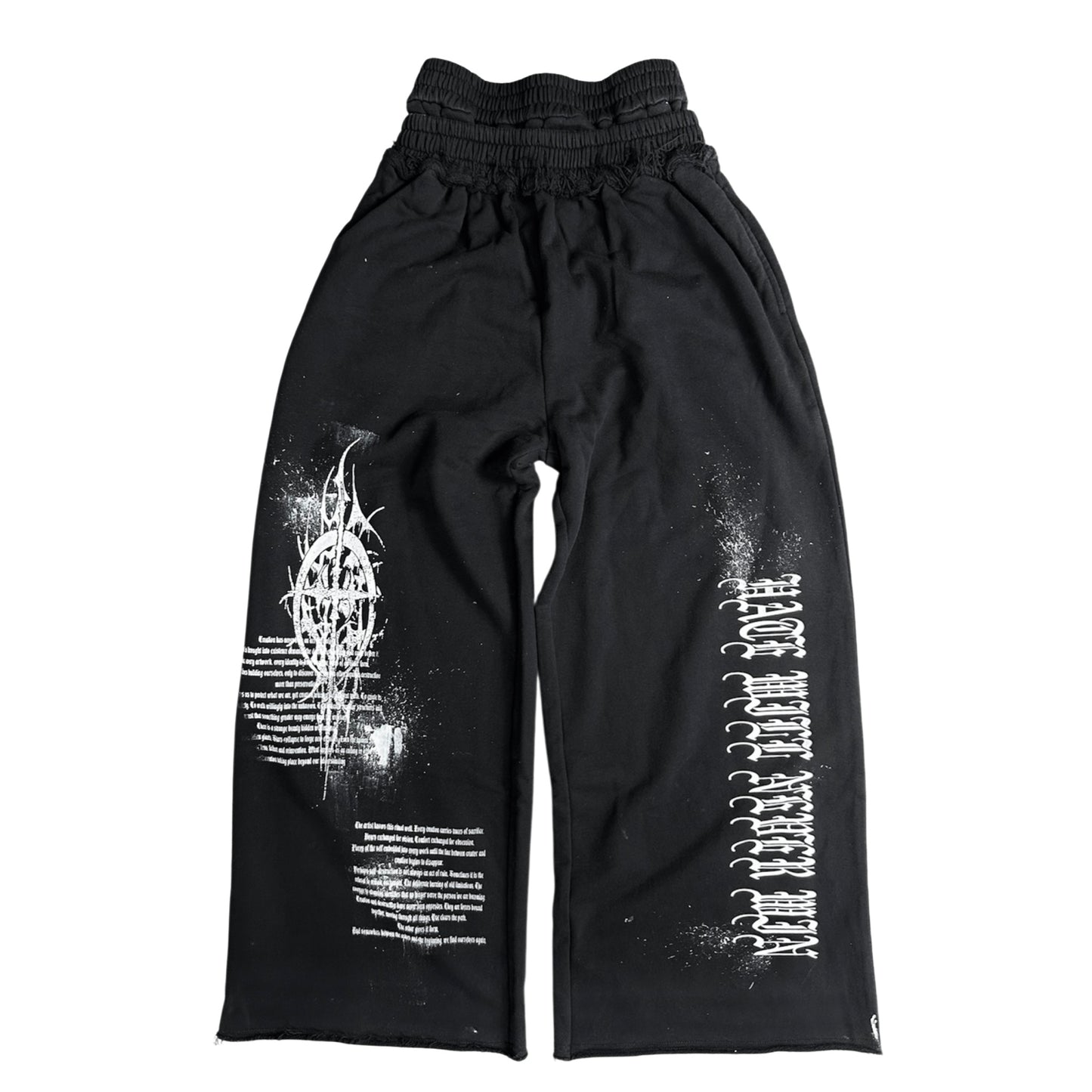 1of1 double waist OVERDXSE SWEATPANTS size M