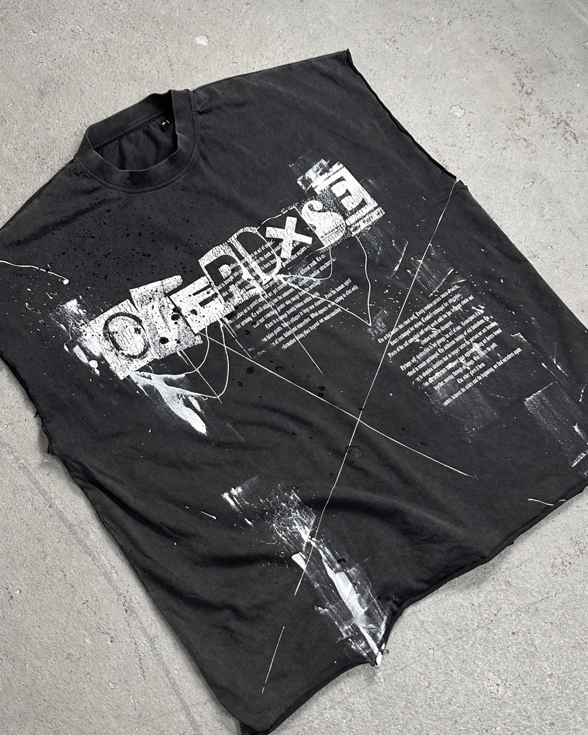 1of1 sleevless OVERDXSE SHIRT Size XL