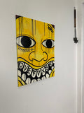 1of1 „FACE YOUR FEAR“ original canvas 60x80cm