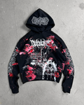 1of1 BLOODY OVERDXSE HOODIE size L