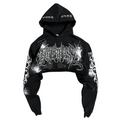1of1 cropped OVERDXSE HOODIE size M